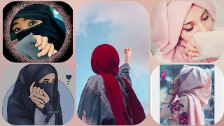 islamic girls dpz❤👍stylish muslim girl dpmuslim girls dpz for whatsapp [upl. by Inttirb]