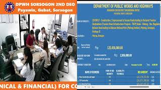 Procurement Livestream for DPWH Sorsogon 2nd District Engineering Office on November 12 2024 [upl. by Nynahs]