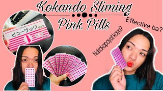 Kokando Sliming Pink Pills frJapan HONEST REVIEW slimming japan diet [upl. by Marj603]