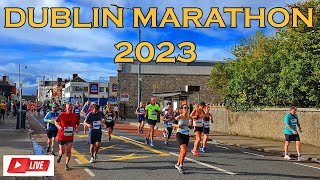 Live Irish Life Dublin Marathon 2023 Ireland [upl. by Cassaundra]