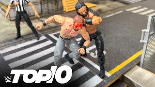 Top 10 Best WWE Action Figure Matches Of 2022 [upl. by Sabrina715]