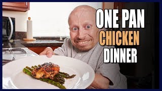 How To Cook Easiest One Pan Chicken Dinner [upl. by Cybill124]