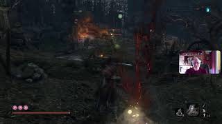 SEKIRO wicked game 🙂 but rather hard 😐😂 [upl. by Rutter51]