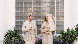 Teaser Wedding Stefany amp Fariz at Masjid Jaami Daarul Adzkaar  by Eternize [upl. by Elleuqram]