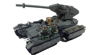 Lego Halo Scorpion Tank MOC [upl. by Qooraf]