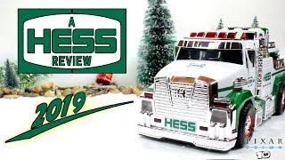 2019 Hess Toy Tow Truck Rescue Team Video Review [upl. by Cook]