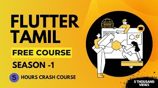 Flutter Complete Tutorial Tamil 2024 Flutter Development  Season 1 coding codingintamil [upl. by Massab]