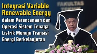 Pengukuhan Prof Ir Sarjiya ST MT PhD IPU Guru Besar Fakultas Teknik UGM [upl. by Eibrad]