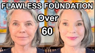 5 TIPS FOR PERFECT FOUNDATION OVER 60 NEW GAME CHANGING TECHNIQUE [upl. by Adnoral]