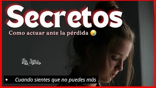 🤫SECRETOS✔️ Cuando sientes que no puedes mas😨secreto poder vencer llegar fe creer temor hoy [upl. by Rocher]