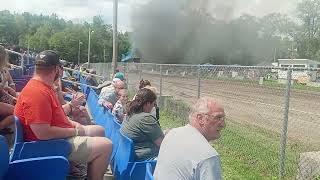 Deruyter NY Tractor And Truck Pull Heavy Super Farm [upl. by Akere]