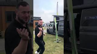 Campervan Conversions at the Lincoln Show ground 60 second Tour with Jon [upl. by Joselow]