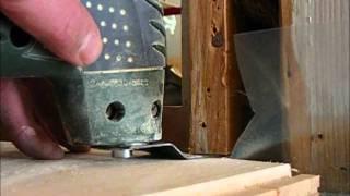 Bosch PMF 180 E Multitool  Allrounder Cutting Under Trims [upl. by Darej]