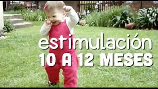 Actividades Bebé 10 a 12 meses  Estimulación Temprana [upl. by Omoj]