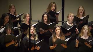 NU Chamber Singers Un Cygne amp Puisque tout passe from 6 Chansons [upl. by Tabina829]