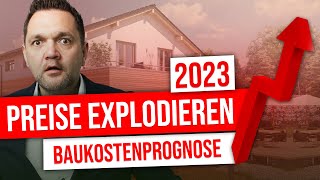 Baukostenprognose 2023 Ist das Ende der Kostenexplosion abzusehen [upl. by Lenz897]