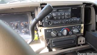 ReInstalling The OEM Delco GM radio back my in 97 GMC Sierra [upl. by Sivad124]