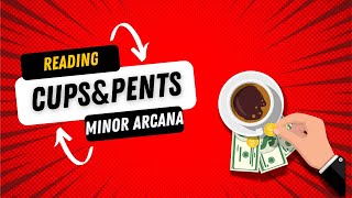 Love and Money 💰🫶  cups and pentacles tarot guide learntarot minorarcana tarotreader [upl. by Legnalos]