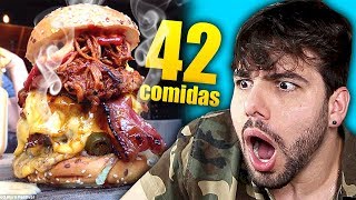 42 Comidas Que Você DEVE COMER Antes de Morrer [upl. by Aicitan121]