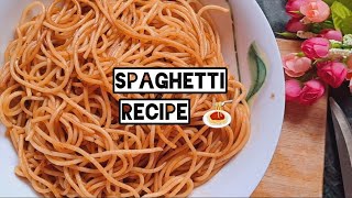 Spaghetti Pasta Recipe  Wheat Semolina Pasta  VMV Lifestyle [upl. by Furtek164]