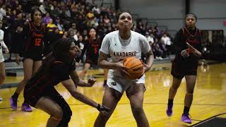 2024  Anadarko Girls Highlights vs Douglass  3124 [upl. by Marybelle]