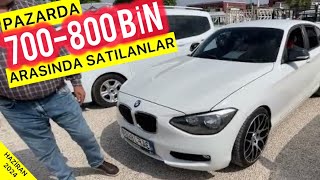 700000 ile 800000 Lira Arasında ADANA OTO PAZARINDA SAHİBİNDEN SATILIK 2 EL ARABALAR DERLEMESİ [upl. by Nileak]