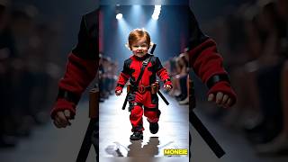 Deadpool from baby to adult marvel shorts short [upl. by Neiht905]