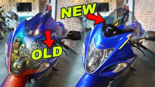 sirf rs10000 mai dedi NEW Look Hayabusa ko [upl. by Nysila441]