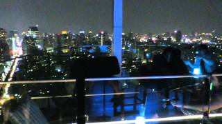 Marriott Bangkok Octave Rooftop Sky Bar  March 2015 [upl. by Pineda]