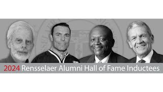 Rensselaer Alumni Hall of Fame Induction Ceremony  2024 [upl. by Kelila114]