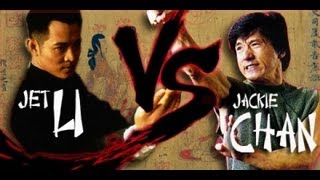 Jet Li Vs Jackie Chan  Fan Tribute  HD [upl. by Ynavoj]