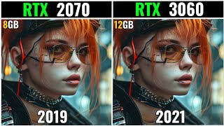 Rtx 2070 Vs Rtx 3060  TEST IN 20 GAMES 1080P  2K  4K [upl. by Akciret]