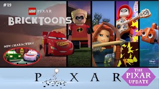 NEW Cars Incredibles Finding Nemo Brave amp Coco LEGO Bricktoons Review  The Pixar Update 19 [upl. by Gnohp187]