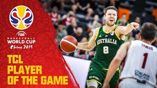 Matthew Dellavedova  Canada v Australia  TCL Player of the Game [upl. by Limhaj]