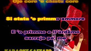 Canta Napule O Surdato Nnammurato Karaoke con coro [upl. by Gilles347]