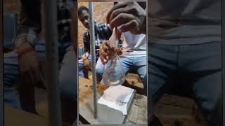 Class 12 practical titration potassium permanganate vs mohrs salt [upl. by Andromede]