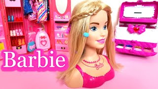 Barbie hairstyle 6 barbie barbiedoll barbiedollcartoon barbiedollhouse [upl. by Assennej]