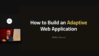 How to Build an Adaptive Performant Web App  Medhat Dawoud  PerfNow PreEvent [upl. by Lyrak486]