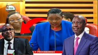 SABINA CHEGE SHOCKING REVELATION EXPOSING FAKE FERTILIZER SCANDAL ON CS LINTURI IMPEACHMENT MOTION [upl. by Ordnael]