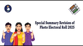 Special Summary Revision of Photo Electoral Roll 2025 II DD Tripura [upl. by Akcirderf]