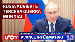 Rusia advierte tercera guerra mundial [upl. by Fayina]