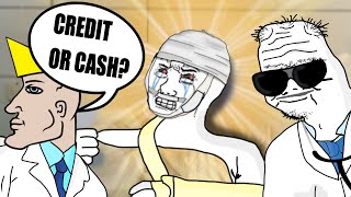 WOJAK DOOMER DOCTOR EXPERIENCE AS A WAGE SLAVE [upl. by Anniroc]