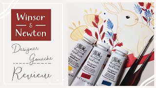 Winsor amp Newton Designers Gouache  Review [upl. by Ynatirb480]