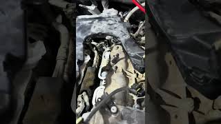 How to remove oil separator Mercedes 450 and after that new install music mercedesluxury luxury [upl. by Aloin]