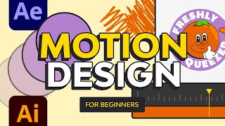 Motion Design for Beginners  Illustrator amp After Effects Animation Tutorial [upl. by Crosse]