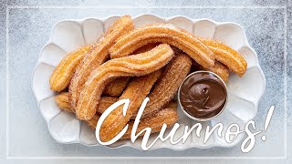 Världens godaste CHURROS  Lär dig baka med Camilla Hamid [upl. by Haldan]