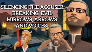 SILENCING THE ACCUSER  BREAKING EVIL MIRRORS ARROWS AND VOICES CHRISTIAN ANIMATION [upl. by Craggy148]