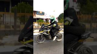 Installed MRF Tyre 15060 r17 ⚠️🧨🔥 viral rs200cc rs200rider automobile mrf mrftyre [upl. by Klement]