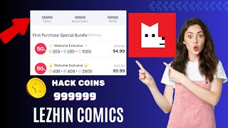 Lezhin Comics Hack  I Just Got Unlimited coins using Lezhin Comics MOD Apk iOS Android [upl. by Hong]