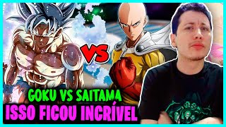 GOKU VS SAITAMA I Fan Animation  REACT DO MORENO  Etoilec1 Animations [upl. by Lema]